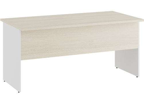 Стол письменный Эрника Вуд, цвет дуб шамони светлый + белый