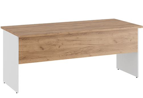 Стол письменный Эрника Вуд, цвет дуб крафт + белый