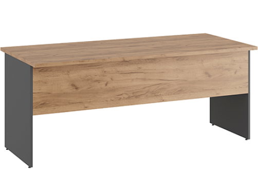Стол письменный Эрника Вуд, цвет дуб крафт + антрацит