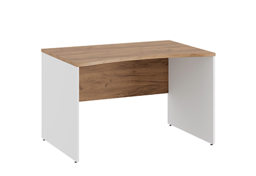 Стол линза Эрника Вуд, цвет дуб крафт + белый