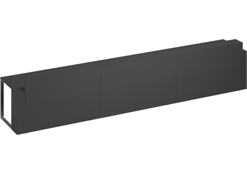 Стол президиум Эллиот Конференц, цвет дуб антрацит + антрацит