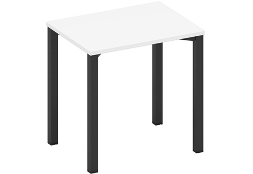 Стол письменный Авилла, цвет белый премиум + черный