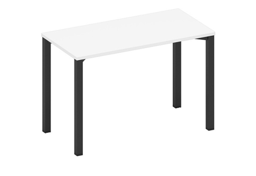 Стол письменный Авилла, цвет белый премиум + черный