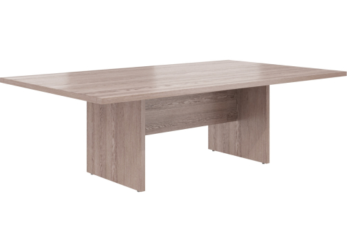 Стол для переговоров Дублин, цвет дуб нельсон + серый