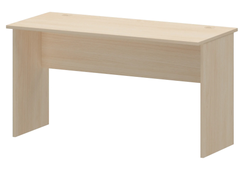 Стол с левым и правым кабель каналом Аксима, цвет бук