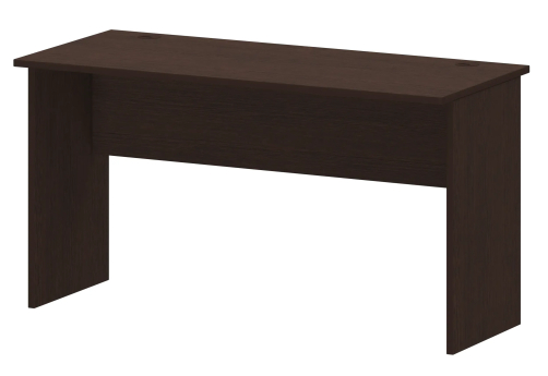 Стол с левым и правым кабель каналом Аксима, цвет венге