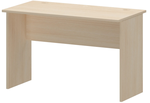 Стол с левым и правым кабель каналом Аксима, цвет бук