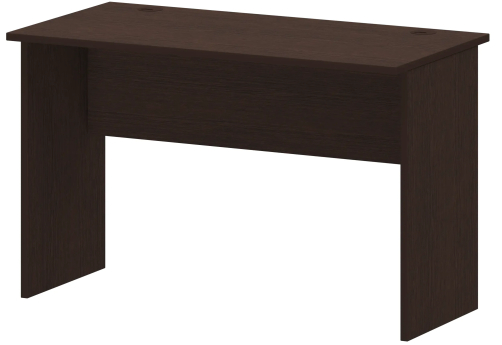 Стол с левым и правым кабель каналом Аксима, цвет венге