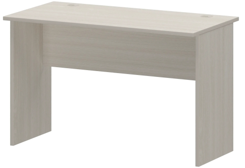 Стол с левым и правым кабель каналом Аксима, цвет ясень шимо