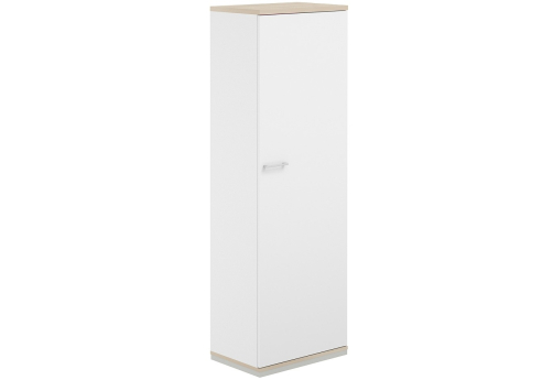 Гардероб правый Фламинго, цвет белый + акация