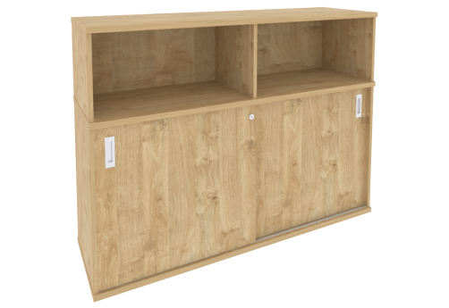 Шкаф-купе приставной/опорный, цвет тиквуд светлый