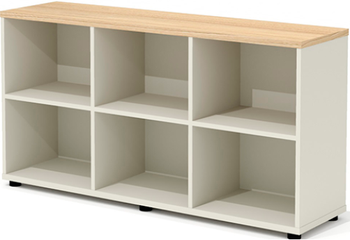 Стеллаж объединяющий Некста, цвет вяз + беж