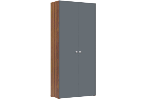 Гардероб, цвет орех + антрацит