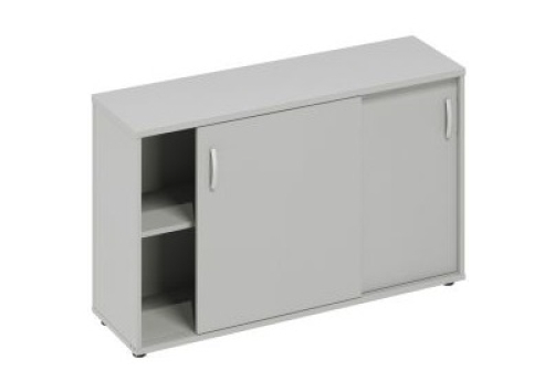 Шкаф-купе низкий Мира Нумо, цвет серый