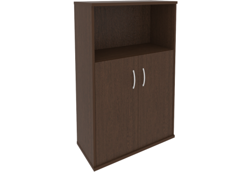 Шкаф средний с полкой, цвет венге