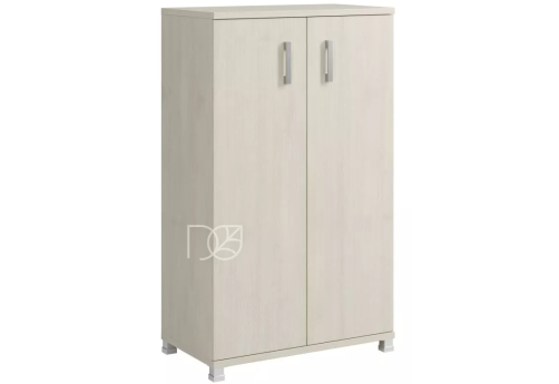 Шкаф закрытый низкий, цвет шамони светлый