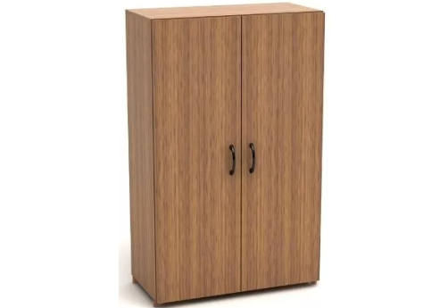 Шкаф низкий закрытый, цвет орех