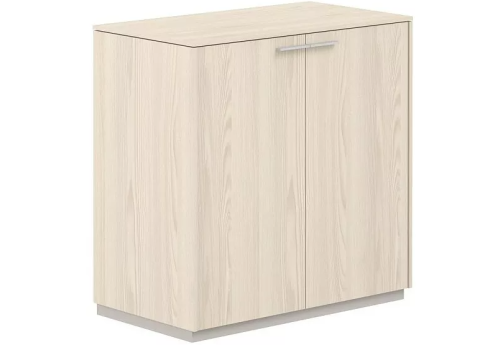 Шкаф низкий закрытый, цвет ясень