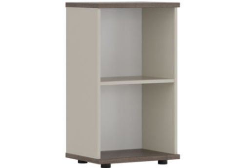 Стеллаж узкий, цвет шамони темный