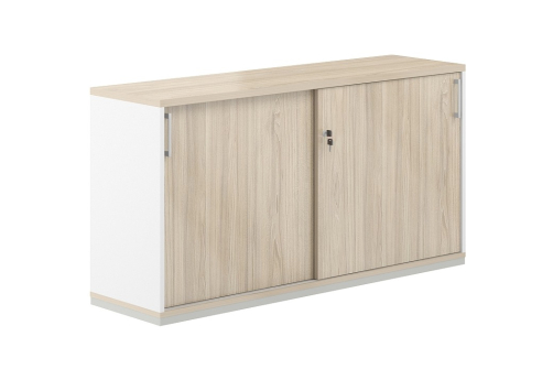 Шкаф-купе 2 уровня Фламинго, цвет белый + акация