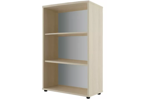 Стеллаж средний, цвет дуб светлый