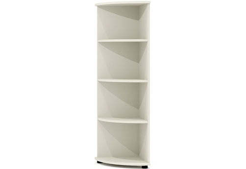 Стеллаж средний угловой Джерси, цвет бежевый