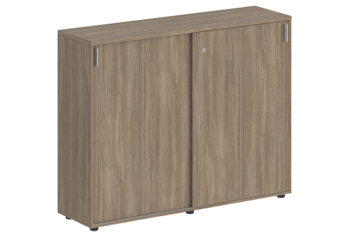 Шкаф-купе средний с замком Индиго Вуд, цвет дуб темный