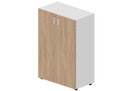 Шкаф средний закрытый Кристо Директ, цвет светлый дуб