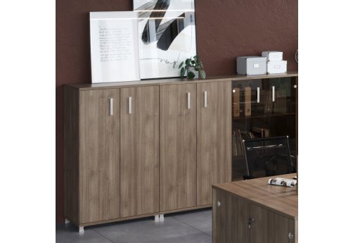 Группа шкафов Сканди Темный, цвет шамони темный