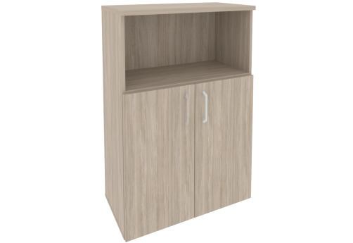 Шкаф средний широкий с полкой, цвет дуб аттик