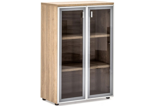 Шкаф со стеклом Гавана, цвет гавана