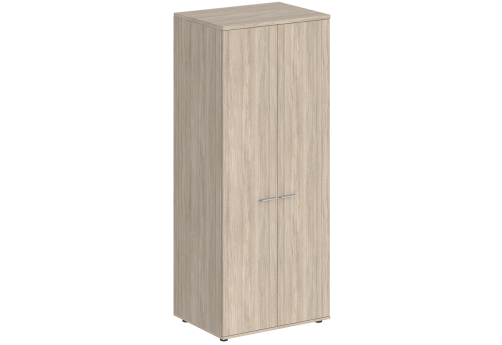 Гардероб с задней стенкой HDF Индиго Вуд, цвет дуб светлый