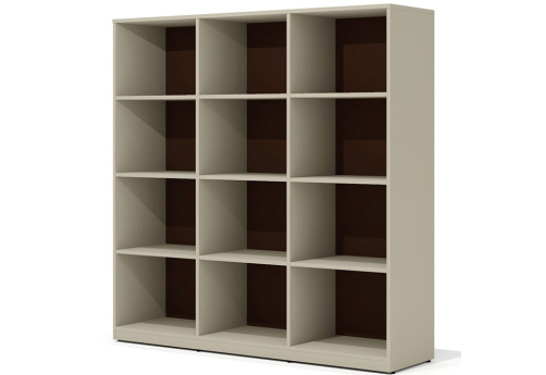 Стеллаж Гардения Офис, цвет мокко