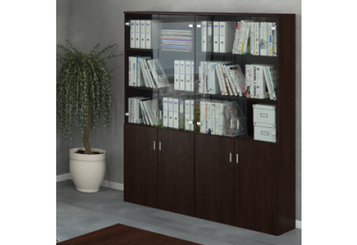 Группа шкафов Хайтек, цвет венге