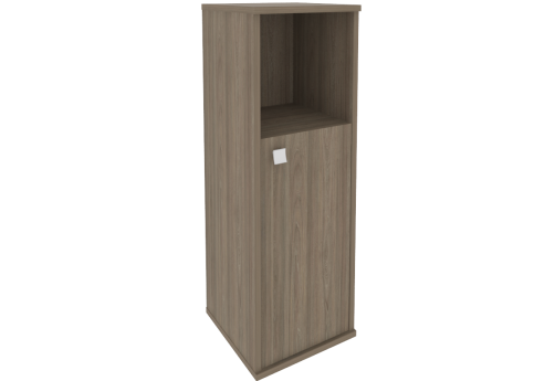 Шкаф средний узкий (1 открытая полка), цвет вяз