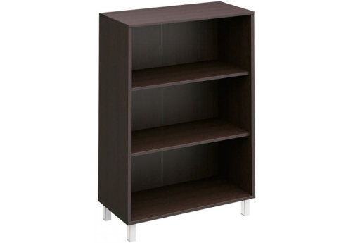 Стеллаж средний широкий Сидней, цвет венге