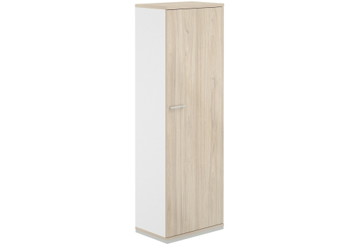 Гардероб правый Фламинго, цвет белый + акация