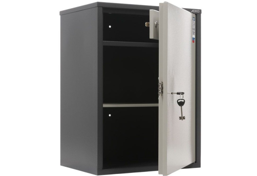 Шкаф бухгалтерский МФ1003, цвет графит + светло-серый