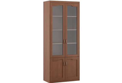 Шкаф для бумаг, цвет дуб коньяк