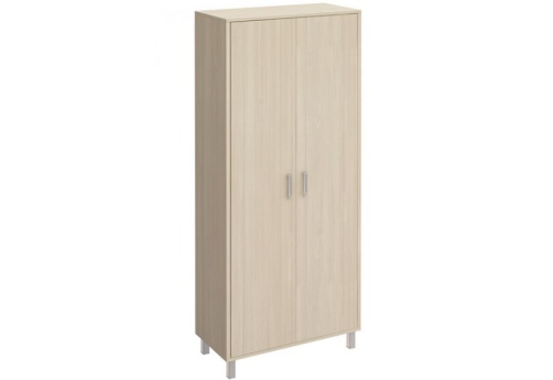 Шкаф высокий закрытый без замка Сидней, цвет дуб шамони