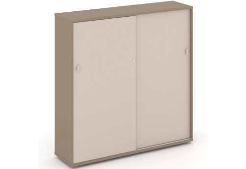 Шкаф-купе приставной, цвет латте + капучино