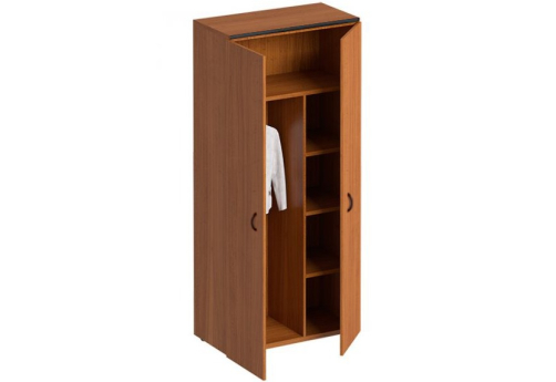 Шкаф для одежды с дополнением Линси, цвет орех