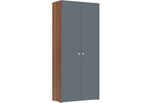 Шкаф для бумаг, цвет орех + антрацит