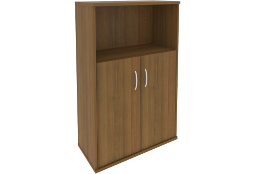 Шкаф средний с полкой, цвет орех