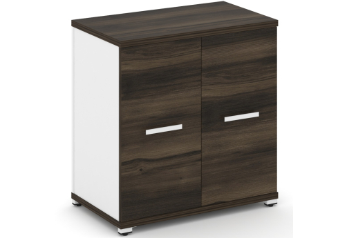 Распашной шкаф опорный/приставной Динен, цвет дуб мали-белый