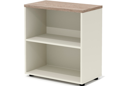Стеллаж приставной Некста, цвет дуб + беж