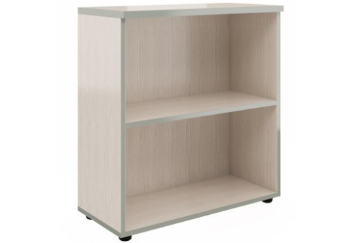 Стеллаж широкий низкий, цвет сосна карелия