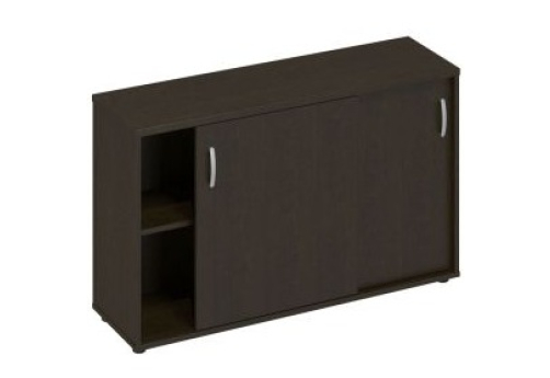 Шкаф-купе низкий Мира Нумо, цвет венге