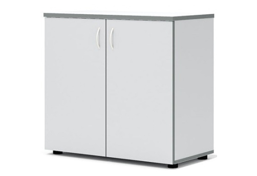 Шкаф низкий широкий Колибри, цвет светло-серый