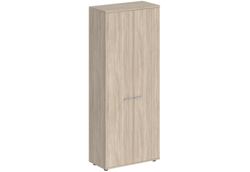 Гардероб с задней стенкой HDF Индиго Вуд, цвет дуб светлый